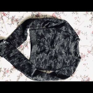 Gymshark cropped camo long sleeve
